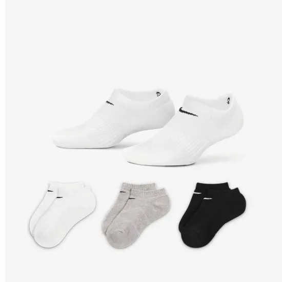 Шкарпетки Nike Cotton Cushion No-Show Sport 3P SX4721-967