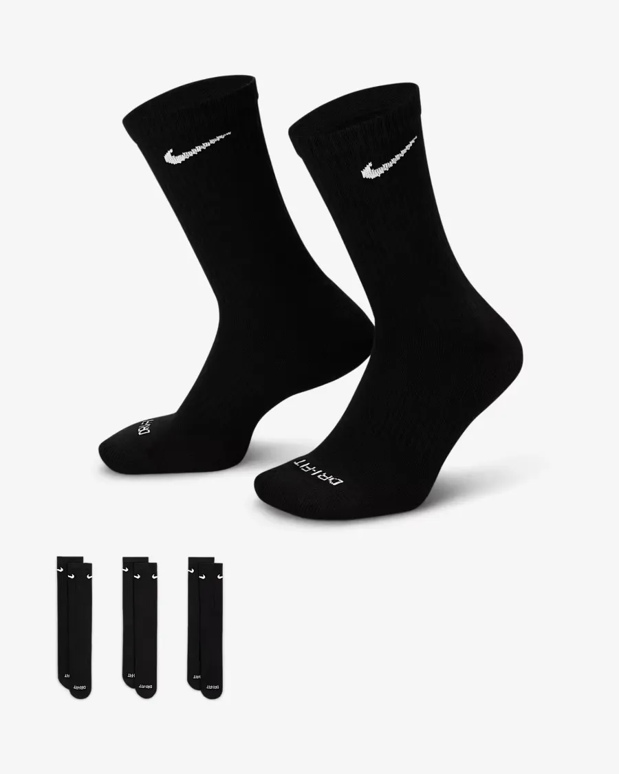 Шкарпетки Nike Everyday Plus Cushioned Crew SX6888-010