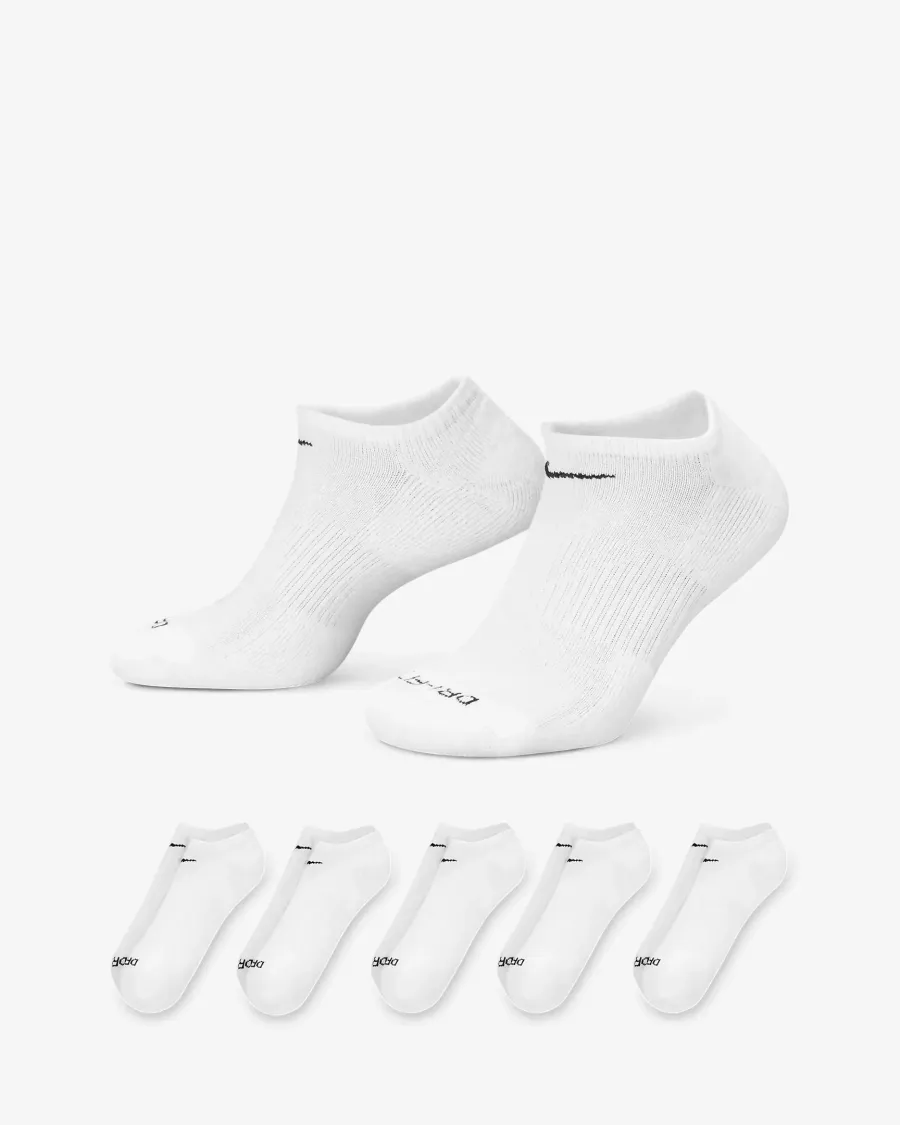 Шкарпетки Nike Everyday Plus Cushioned Training No-Show 6PK SX6898-100