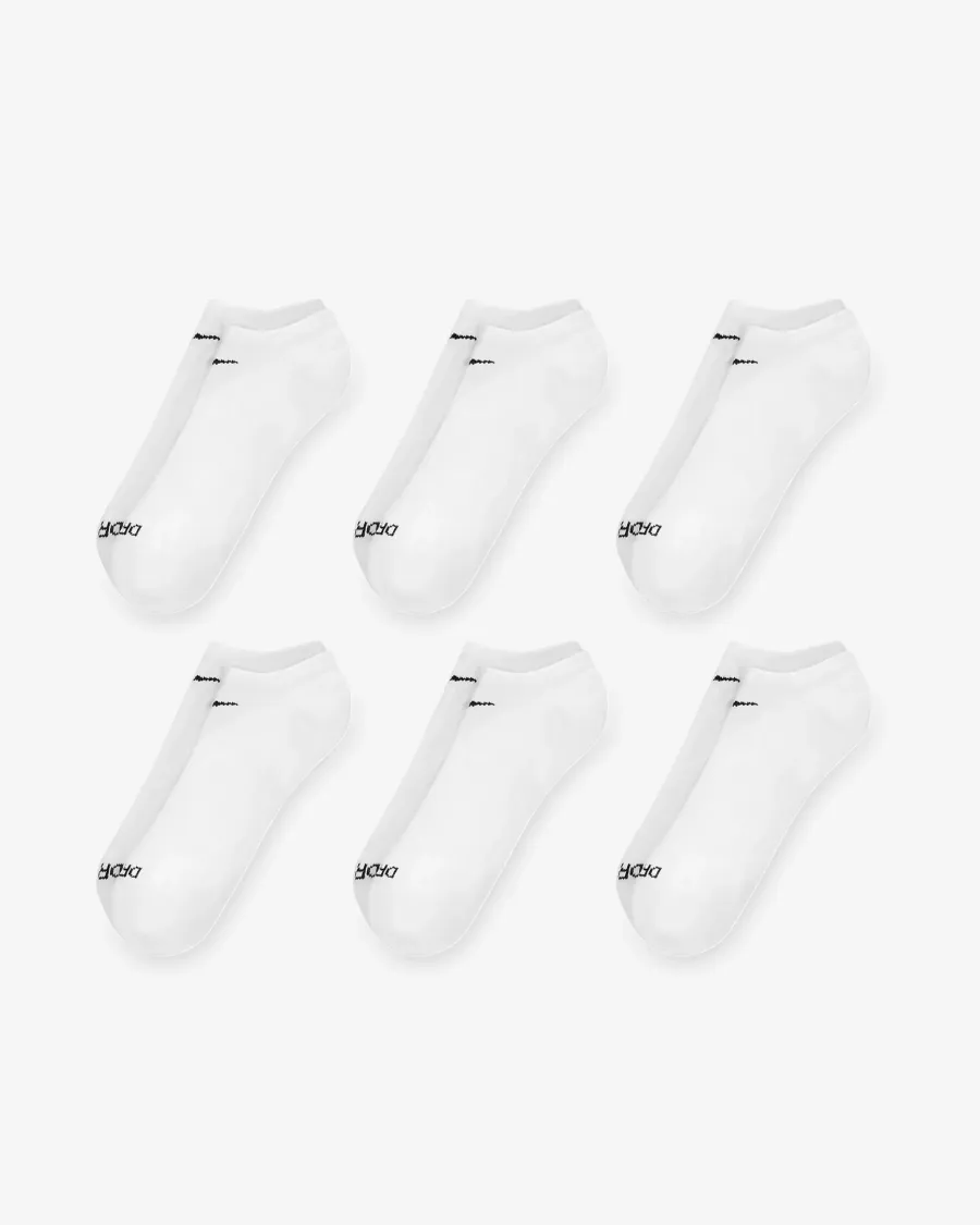 Шкарпетки Nike Everyday Plus Cushioned Training No-Show 6PK SX6898-100