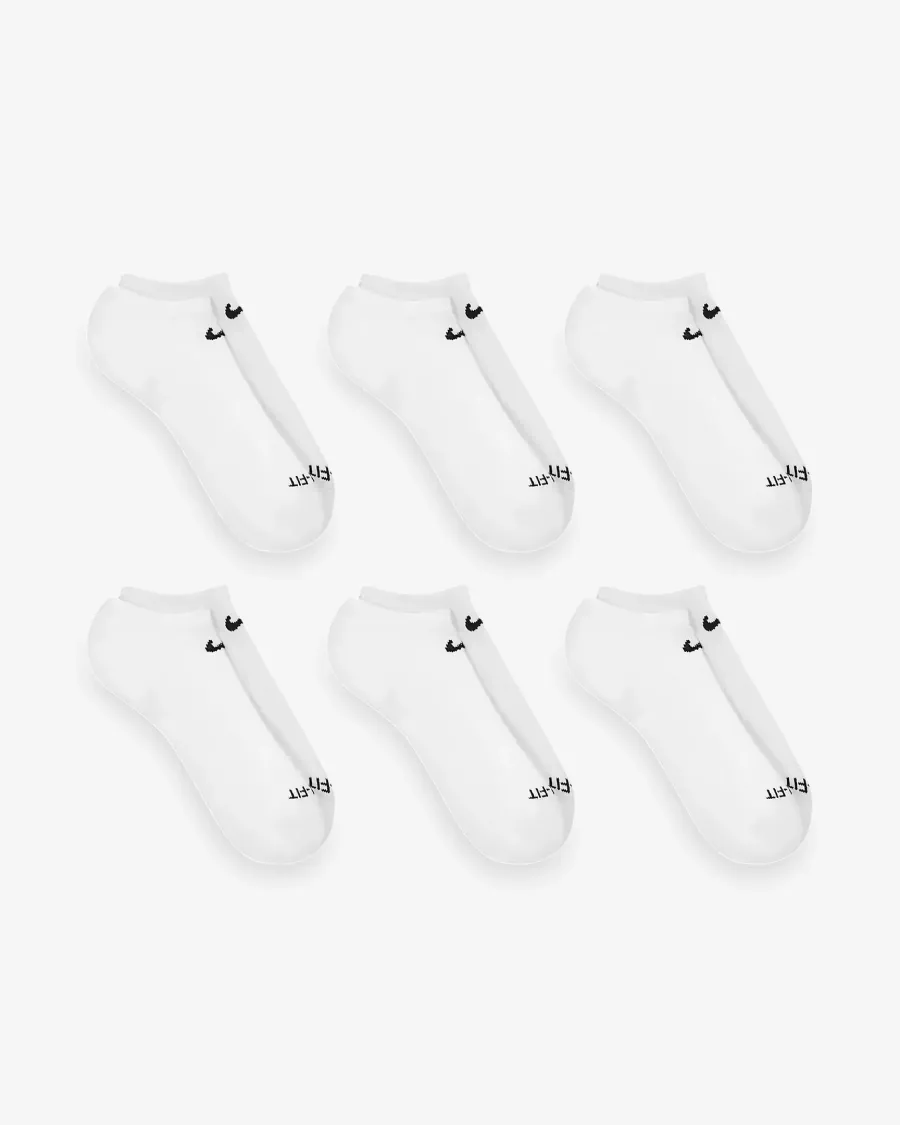 Шкарпетки Nike Everyday Plus Cushioned Training No-Show 6PK SX6898-100