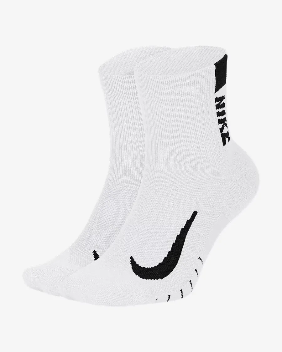 Шкарпетки Nike Multiplier Running Ankle SX7556-100