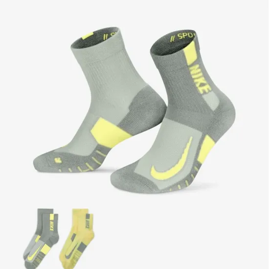 Шкарпетки Nike Multiplier Running Ankle SX7556-938
