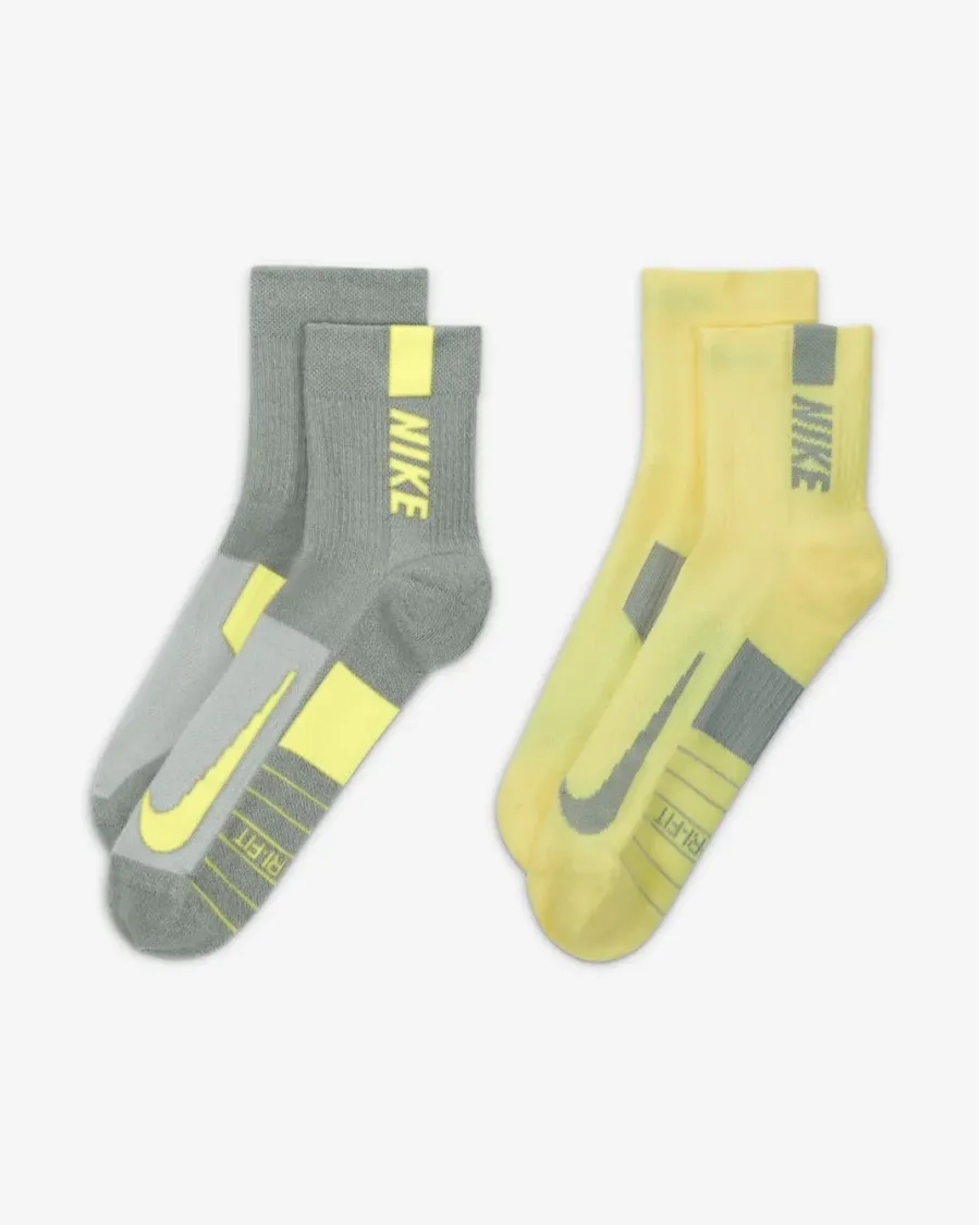 Шкарпетки Nike Multiplier Running Ankle SX7556-938