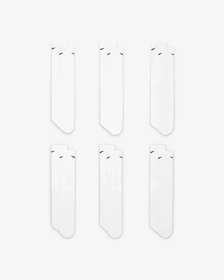 Шкарпетки Nike Everyday Cushion Crew 6 SX7666-100