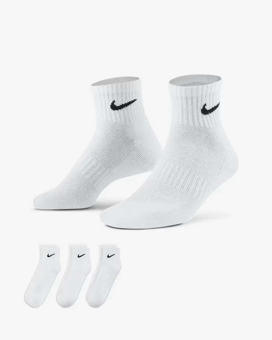 Шкарпетки Nike Everyday Cushioned Ankle SX7667-100