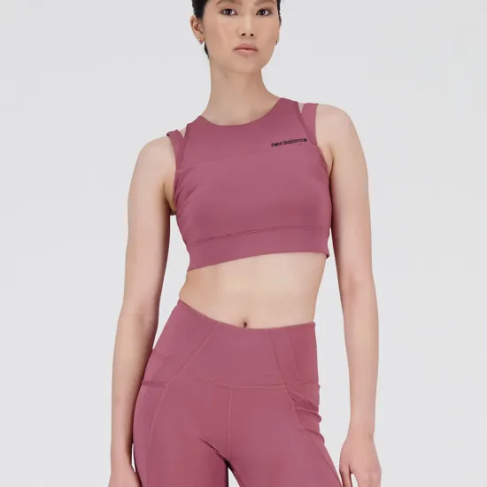 Топ New Balance Shape Shield Crop WB21110WAD