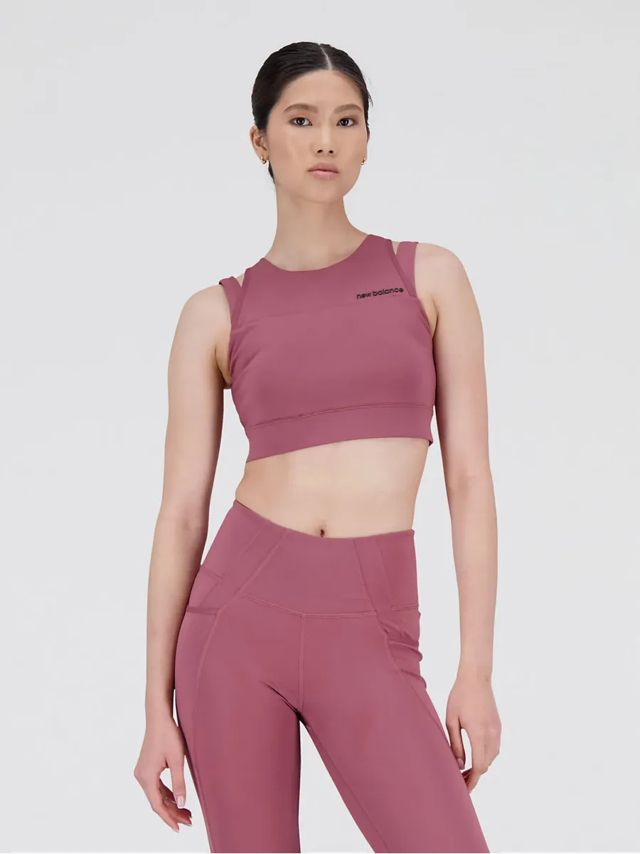 Топ New Balance Shape Shield Crop WB21110WAD