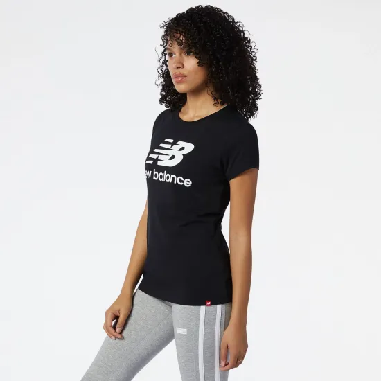 Футболка New Balance Essentials Stacked Logo WT91546BK